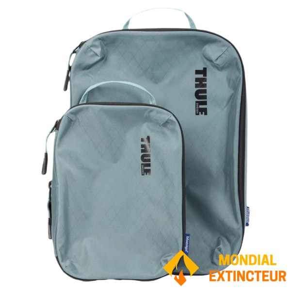 Thule - Set organiseur de voyage Compression Cube gris - 2 p
