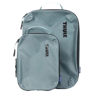 Thule - Set organisateur de voyage Compression Cube gris étang