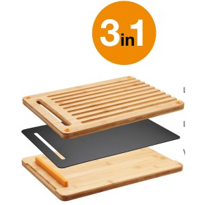 Fiskars - Set planches à découper Functional Form en bambou