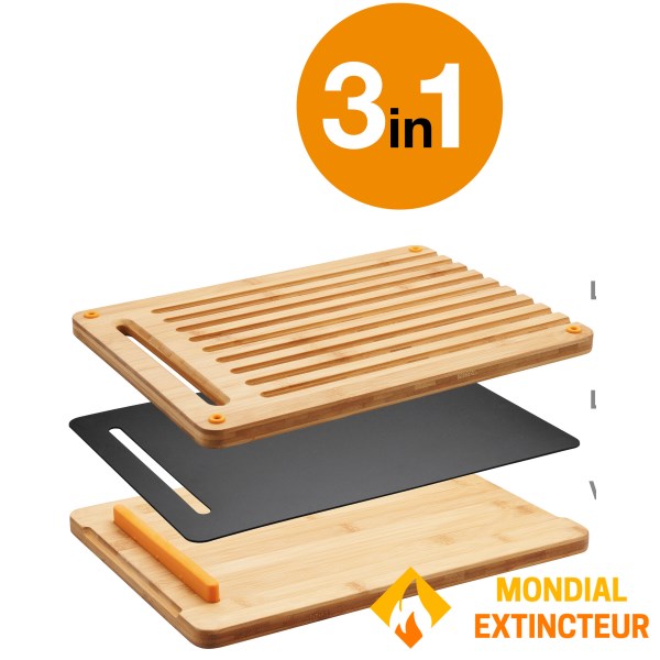 Fiskars - Set planches à découper Functional Form en bambou