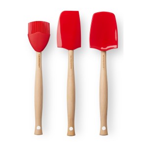 Le Creuset - Set de 3 spatules  Création Rouge