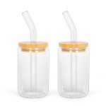 Livoo - Set de 2 verres Bubble tea