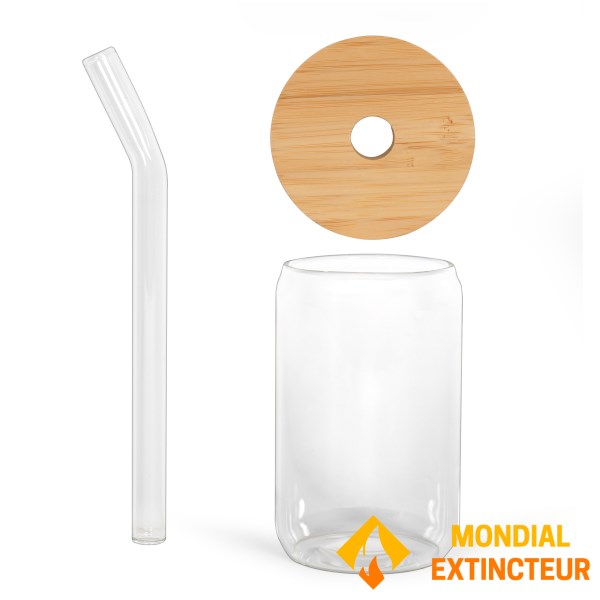 Livoo - Set de 2 verres Bubble tea