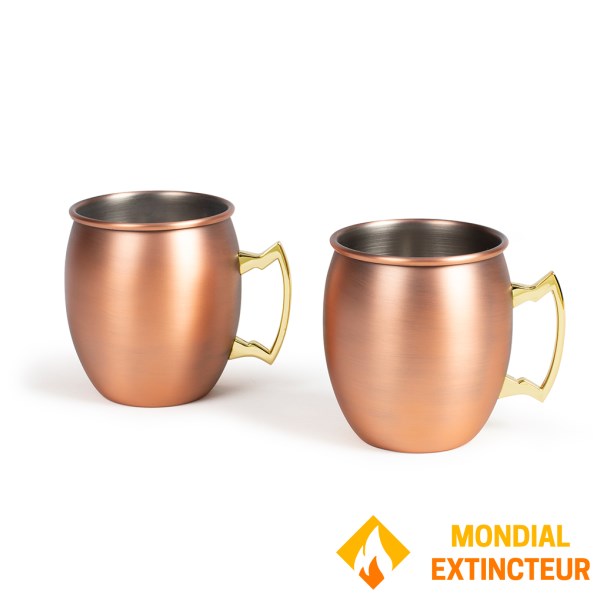 Livoo - Set de 2 verres Moscow Mule
