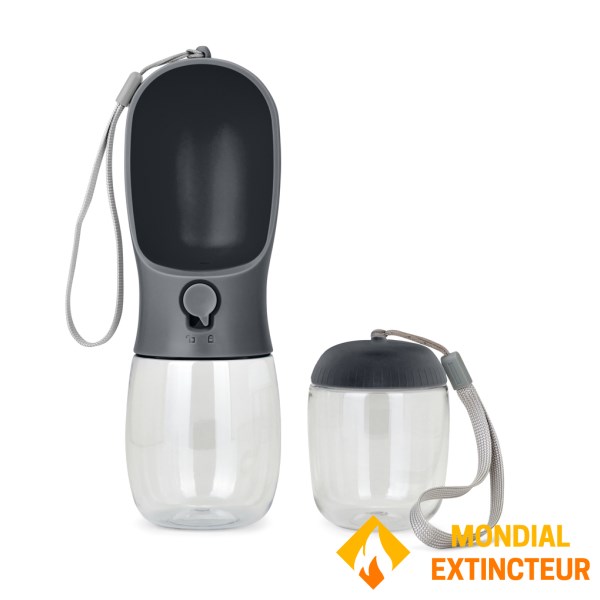 Livoo - Set de voyage pour animaux Gourde et pot à croquettes