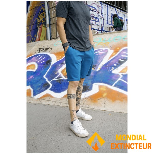 Rugby Division - Short homme Bleu petrole M