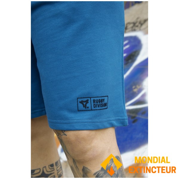 Rugby Division - Short homme Bleu petrole XL