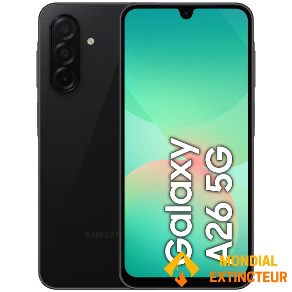 Samsung - Smartphone Galaxy A26 5G 128 Go noir