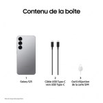 Samsung - Smartphone Galaxy S25 gris