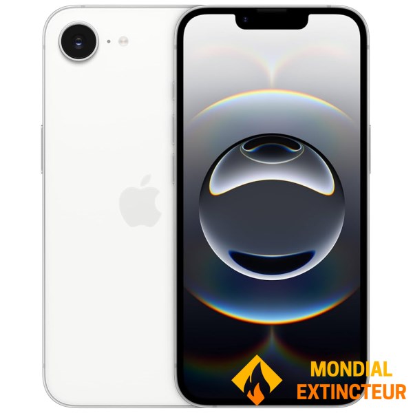 Apple - Smartphone IPhone 16E 128 Go - Blanc
