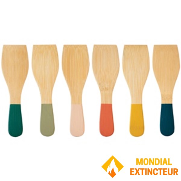 Autres Marques - Spatule à raclette X6 Multicolores