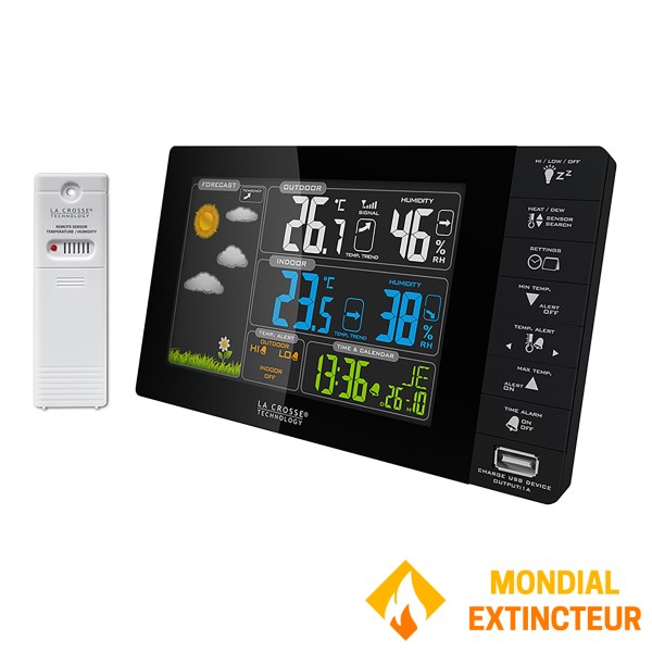 La Crosse Technology - Station Météo LDC couleurs - WS6827