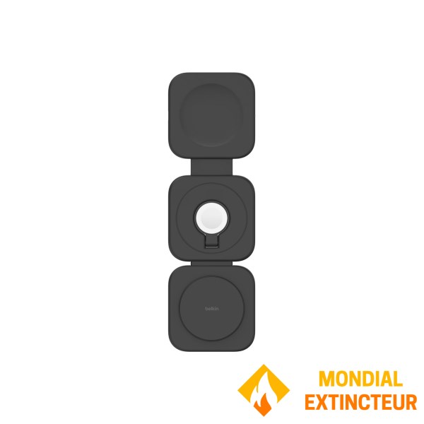 Belkin - Station de recharge sans fil BoostCharge Pro 3-en-1 noir