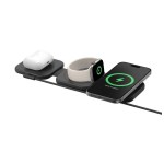 Belkin - Station de recharge sans fil BoostCharge Pro 3-en-1 noir