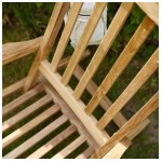 Wilsa - Steamer Dunes en teck massif