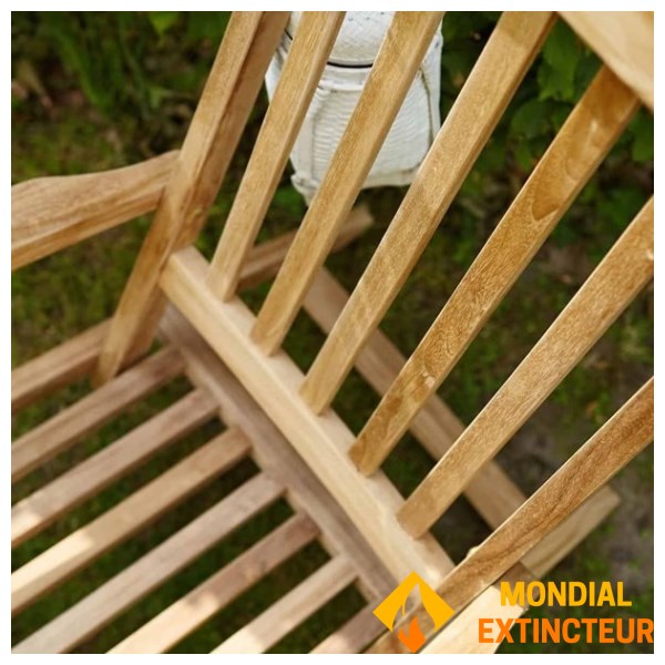 Wilsa - Steamer Dunes en teck massif