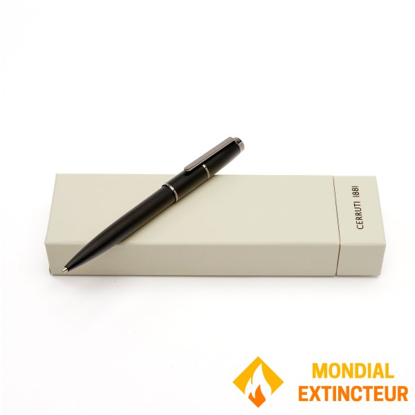 Cerruti 1881 - Stylo à bille Brick noir