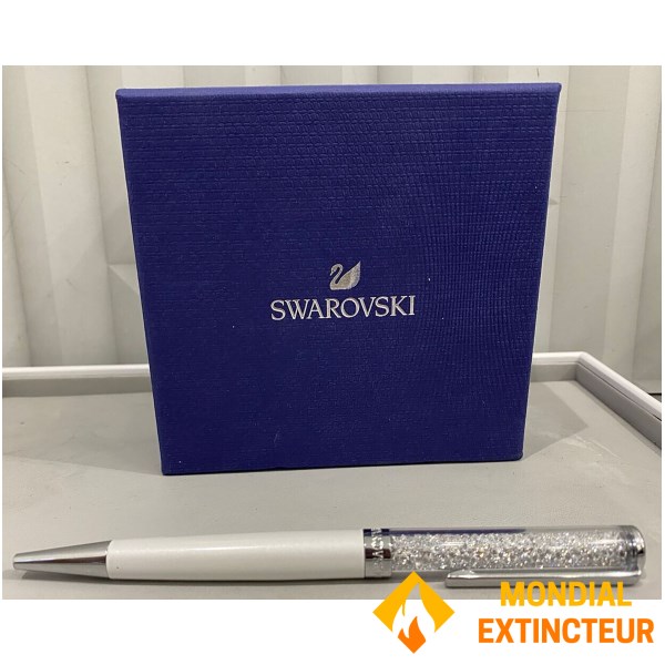 Swarovski - Stylo à bille Crystalline blanc
