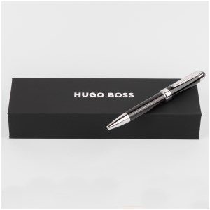 Hugo Boss - Stylo à bille Icon noir