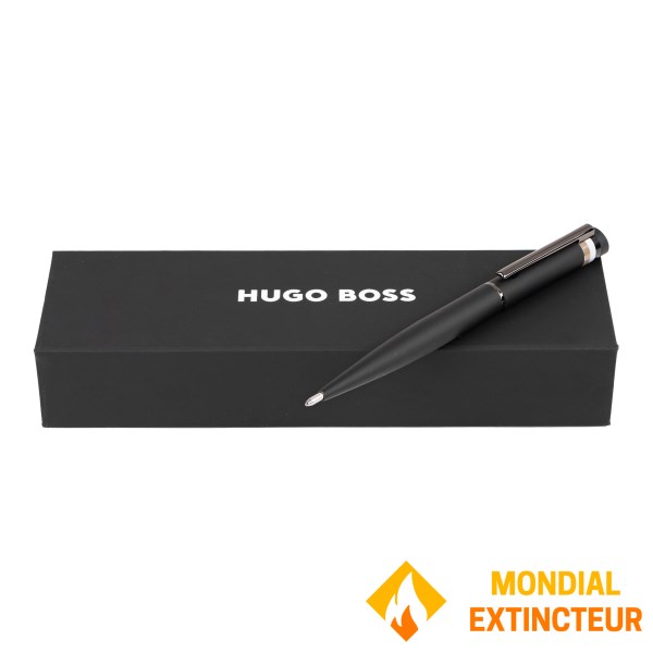 Hugo Boss - Stylo à bille Loop Iconic noir