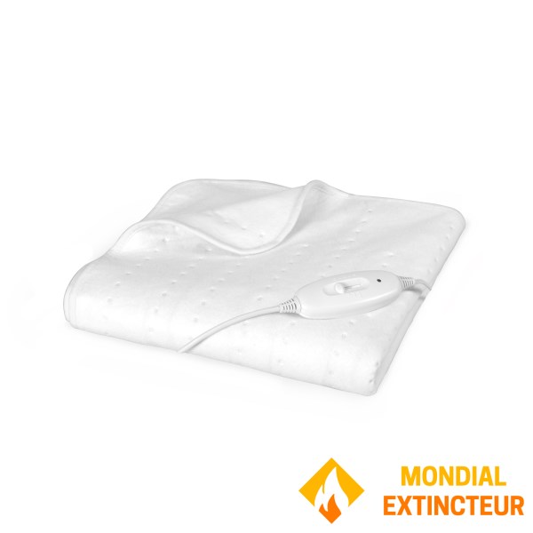 Livoo - Surmatelas chauffant Blanc  150 x 80 cm