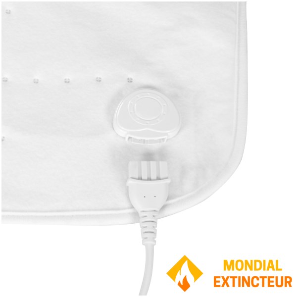 Livoo - Surmatelas chauffant Blanc  150 x 80 cm
