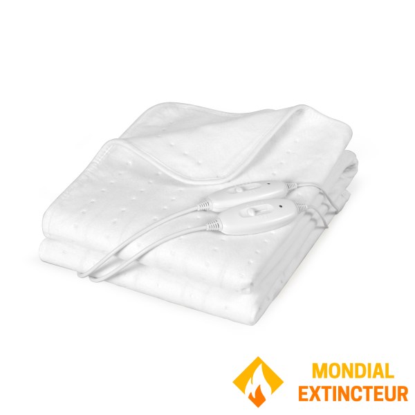 Livoo - Surmatelas chauffant Blanc  160 x 140