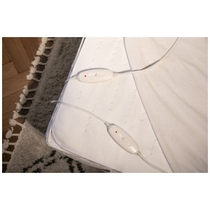 Livoo - Surmatelas chauffant Blanc  160 x 140