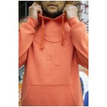 Rugby Division - Sweatshirt à capuche homme 3D corail M