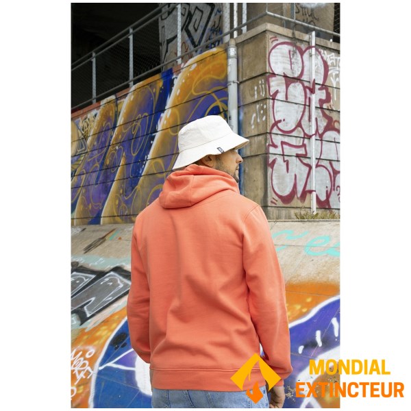 Rugby Division - Sweatshirt à capuche homme 3D corail M