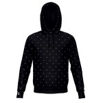 Rugby Division - Sweatshirt à capuche Multi Sign Noir/Blanc M