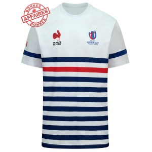 FFR - T-shirt FFR MC WRC rayé - L