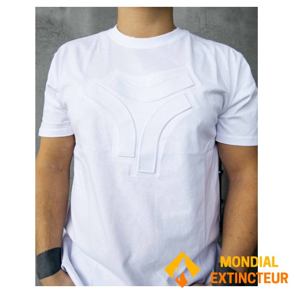 Rugby Division - T-shirt MC homme 3D blanc XXXL