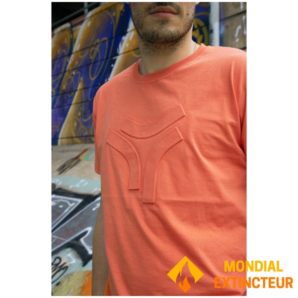 Rugby Division - T-shirt MC homme 3D corail XXL