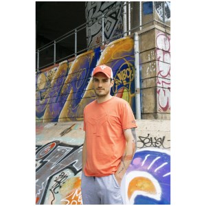 Rugby Division - T-shirt MC homme 3D corail XXXL