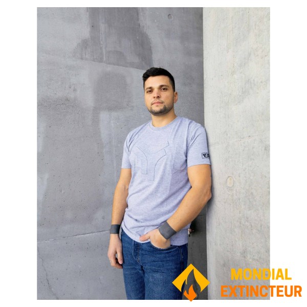 Rugby Division - T-shirt MC homme 3D gris M