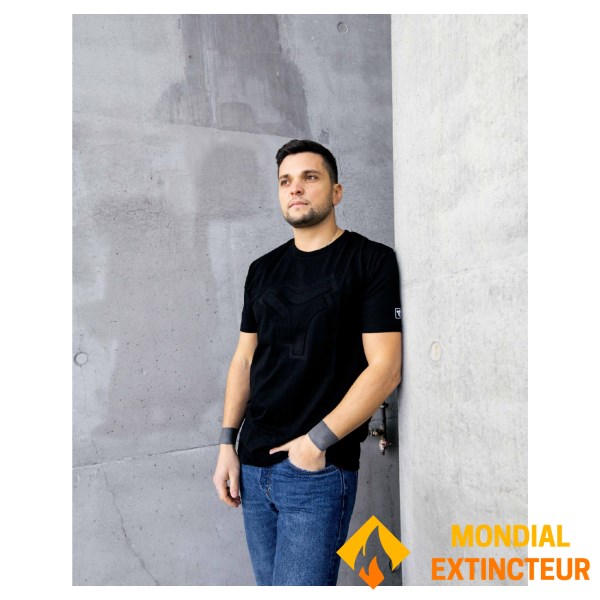 Rugby Division - T-shirt MC homme 3D NOIR XL