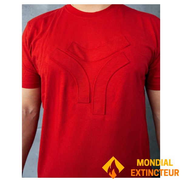 Rugby Division - T-shirt MC homme 3D rouge salsa L