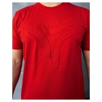 Rugby Division - T-shirt MC homme 3D rouge salsa S