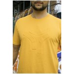 Rugby Division - T-shirt MC homme Jaune moutarde taille M
