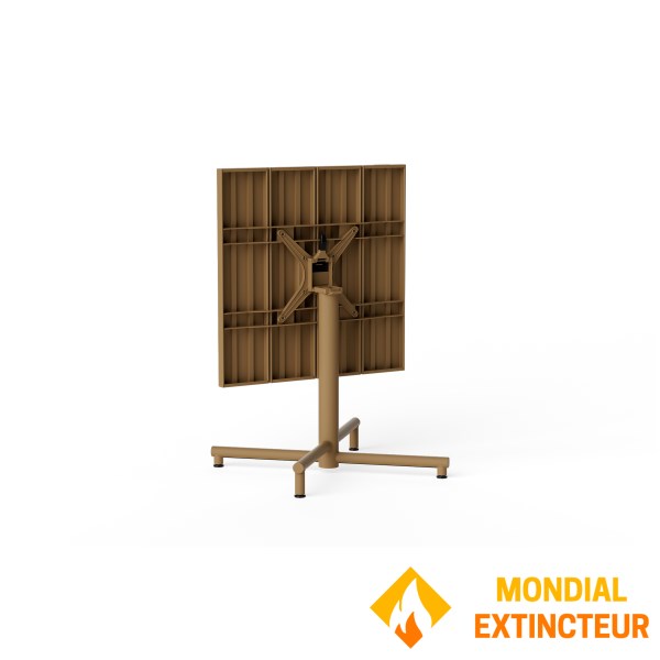 Fatboy - Table de bistrot carré Fred’s Bistreau Mochaccino