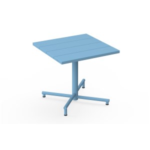 Fatboy - Table de bistrot carré Fred’s Bistreau Wave Blue