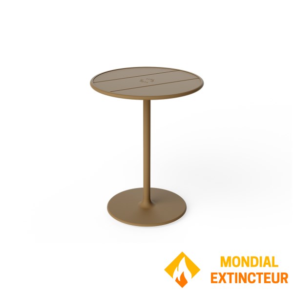 Fatboy - Table bistrot ronde Fred’s Bistreau Marron