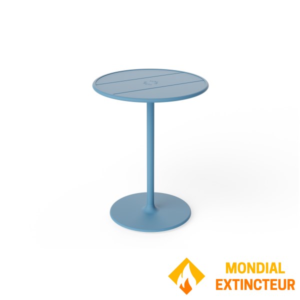 Fatboy - Table bistrot ronde Fred’s Bistreau Wave Blue