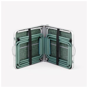 Decathlon - Table de camping Pliante + 4 tabourets 