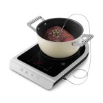 Smeg - Table de cuisson  Induction portative noir mat