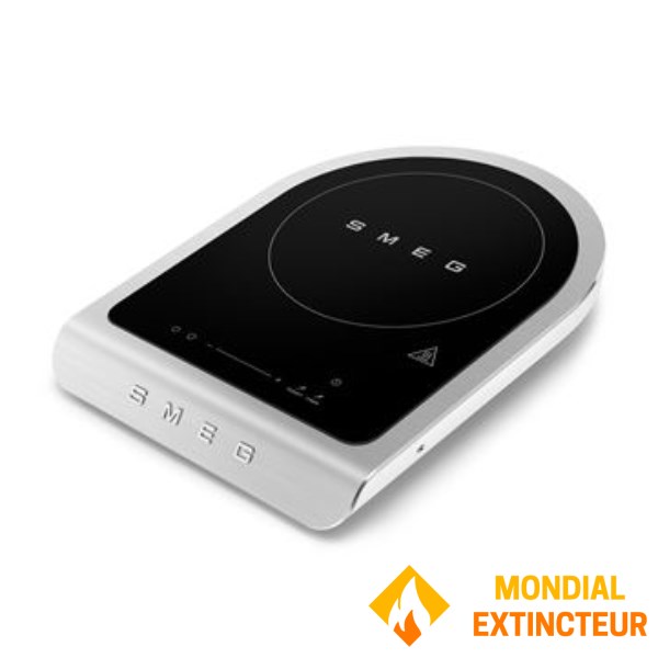 Smeg - Table de cuisson  Induction portative blanc mat