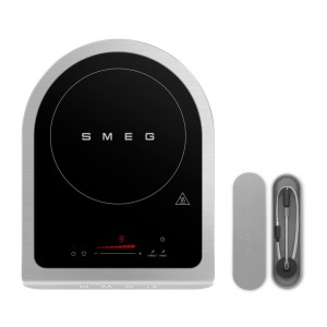 Smeg - Table de cuisson  Induction portative noir mat