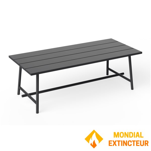 Fatboy - Table de jardin Fred’s sauge  anthracite 200 X 100