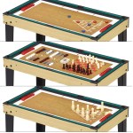 Kangui - Table multi jeux 10 en 1 enfant